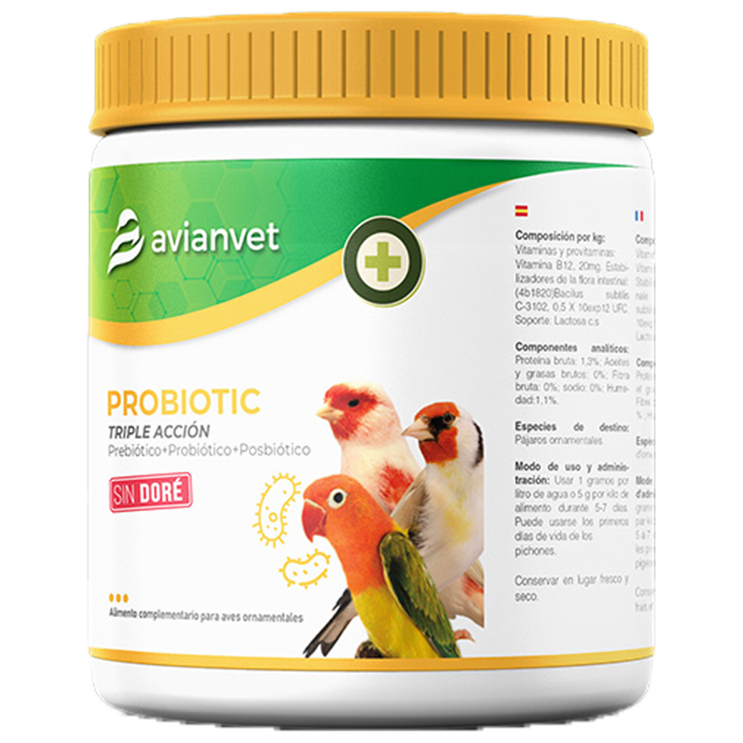 Avianvet Probiotic Triple Action 125 g New York Bird Supply Wholesale