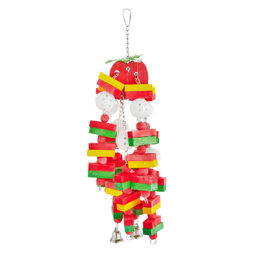 A&E Happy Beaks Large Apples Fiesta Blocks