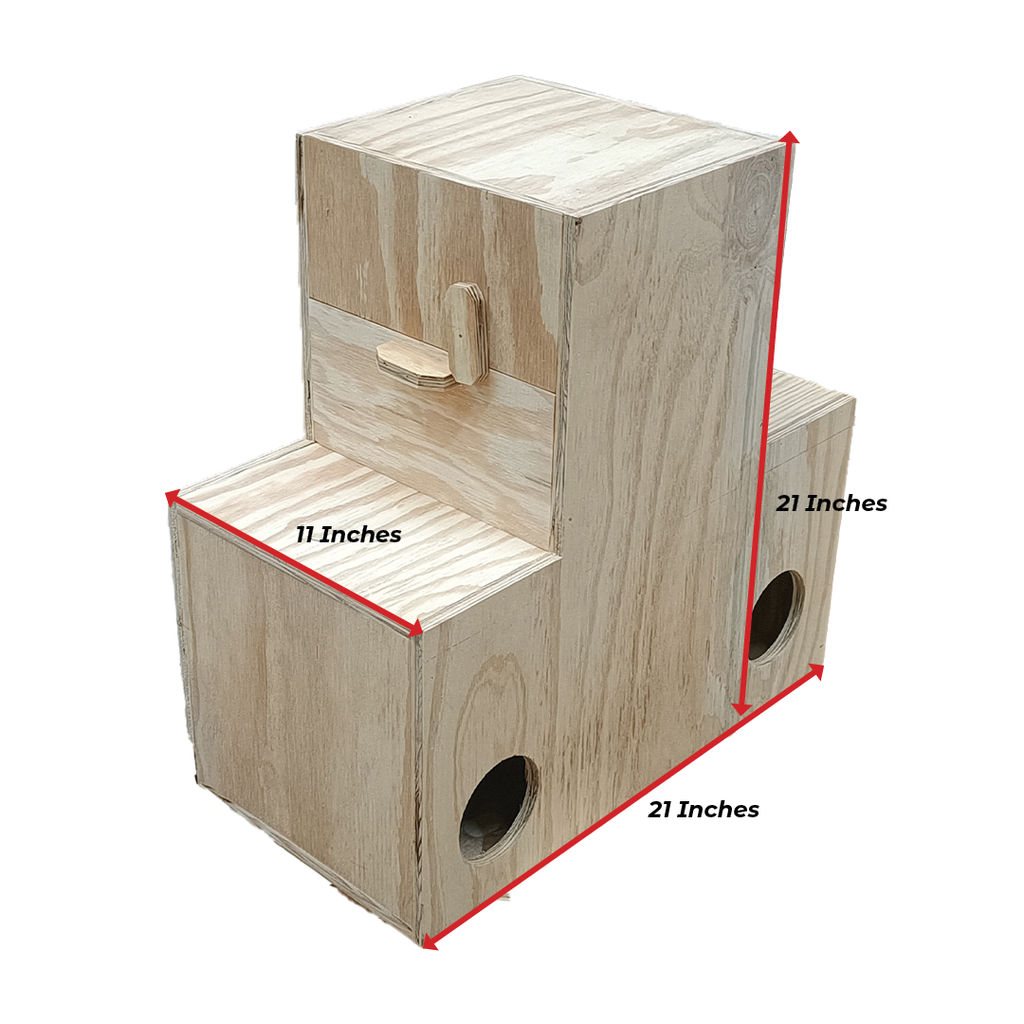 Small Cockatoos Breeding Box — New York Bird Supply Wholesale