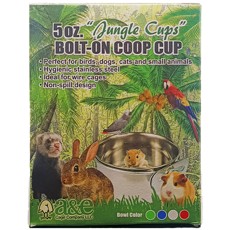 A&E "Jungle Cups" Bolt-on Coop Cup 5 oz