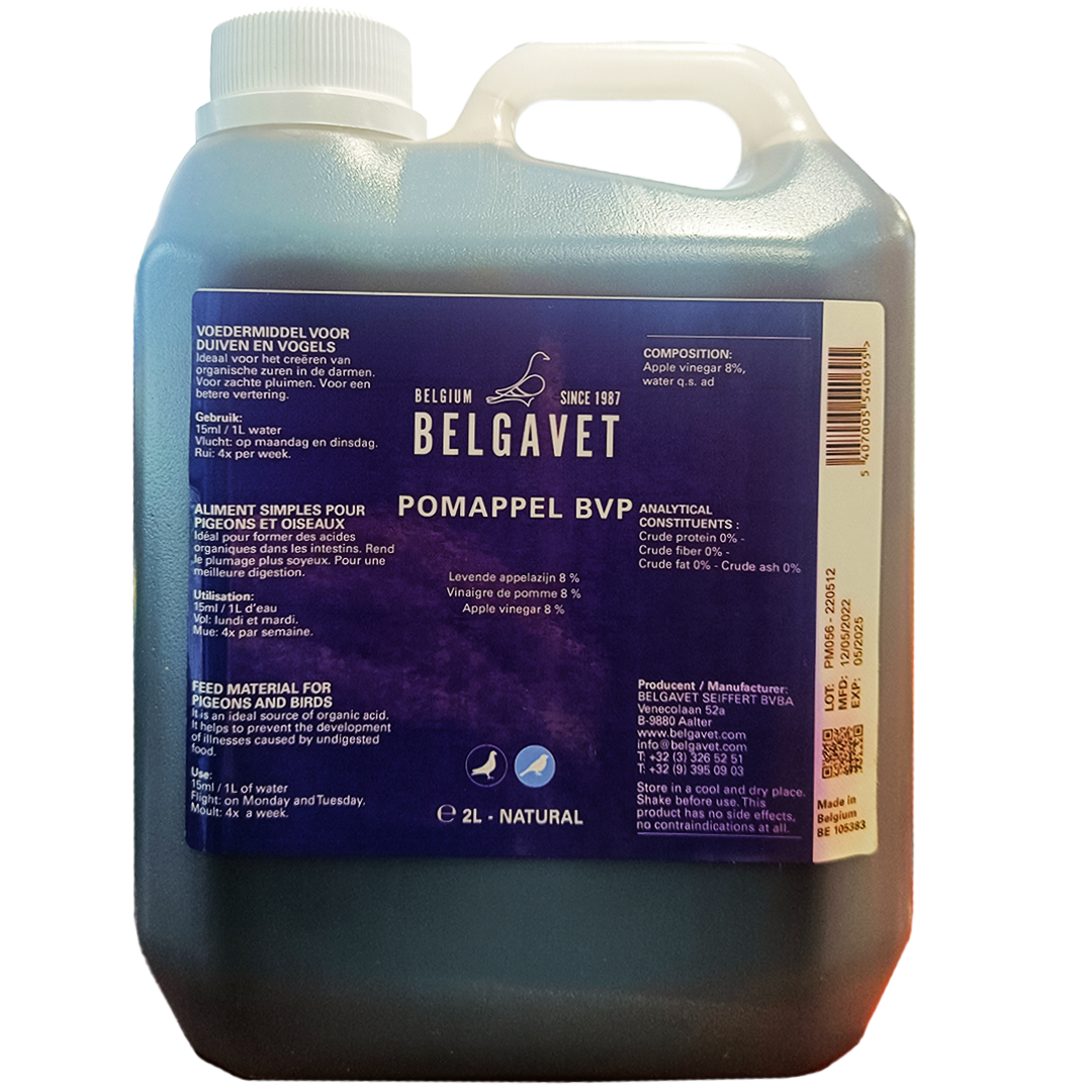 BELGAVET Pomappel BVP 2 L – New York Bird Supply Wholesale