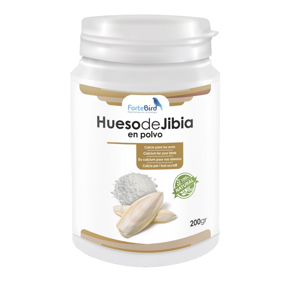 ForteBird Hueso de Jibia en polvo (Cuttlebone Powder) 300 g