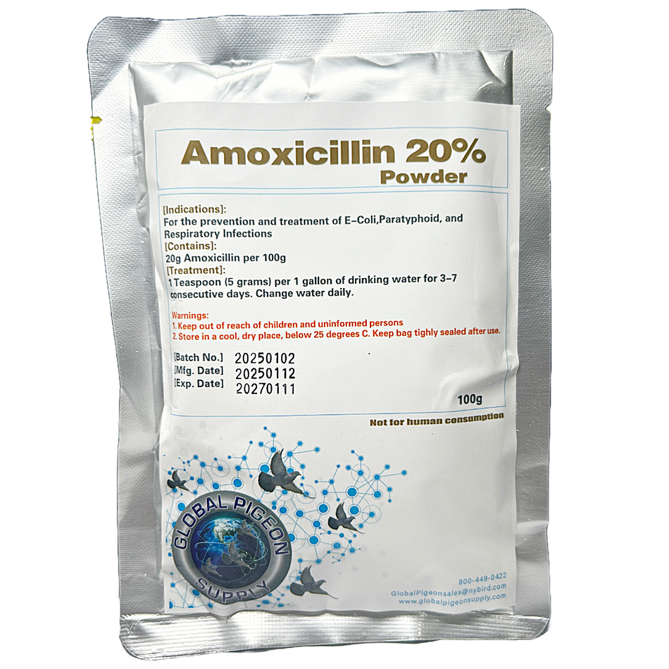 Global Silver Amoxicillin 20% Powder