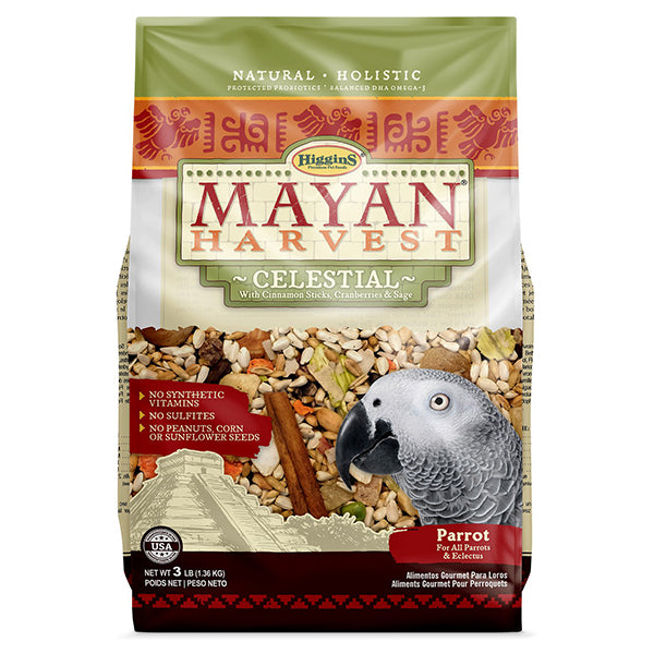 Higgins Mayan Harvest Celestial Parrot Food 3 lb