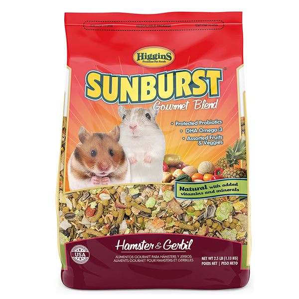 Higgins Sunburst Hamster & Gerbil 2.5 lb