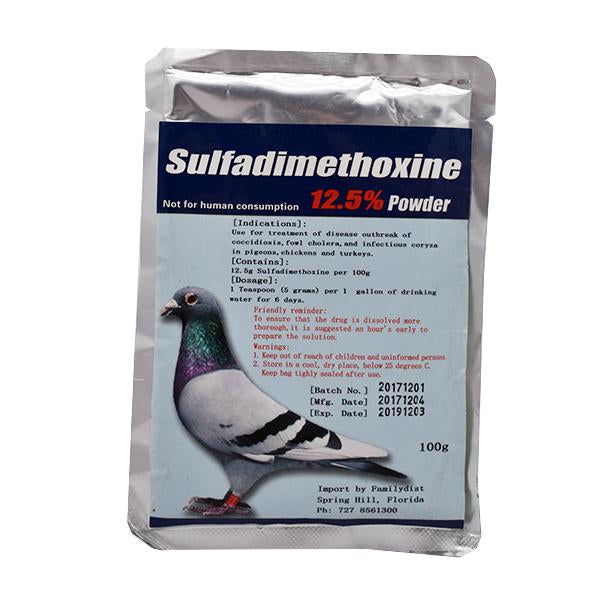 Sulfadimethoxine 12.5% Powder