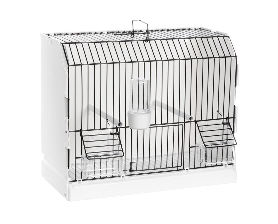 2GR Exposition Cage 3 Door Black Frontal Art.315FN3 - New York Bird Supply