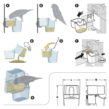 2GR Recupera Feeder Art. 430 - New York Bird Supply