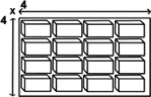 2GR Structure for Drawer's System 4x4 Art.343 - New York Bird Supply