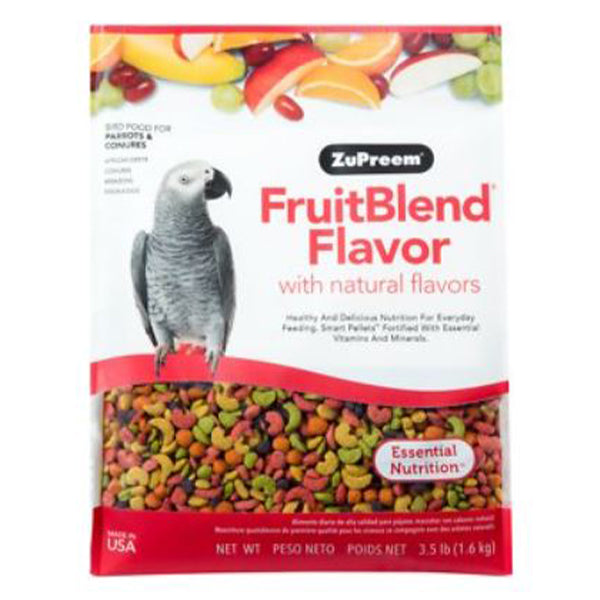 ZuPreem Fruit Blend Medium/Large Birds (Parrots and Conures)  3.5 lb