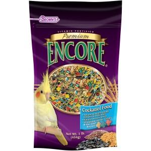Brown's Encore Premium Cockatiel Food  1 lb