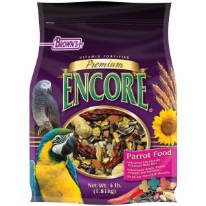 Brown's Encore Premium Parrot Food  4 lb