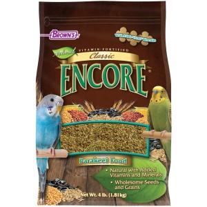 Brown's Encore Classic Natural Parakeet Food  4 lb