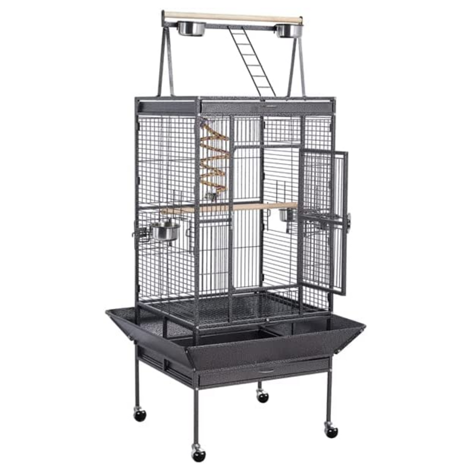 Wrought Iron Parrot & Conure Cage