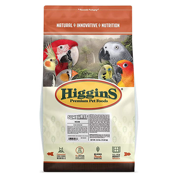 Higgins Sunburst Parrot 25 lb