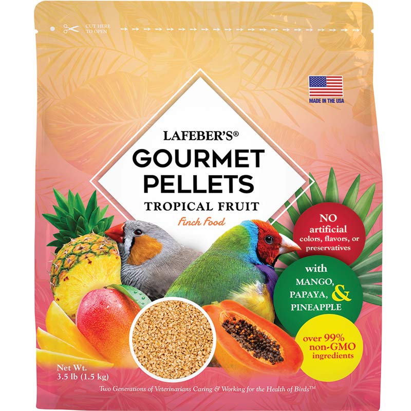 Lafeber Tropical Fruit Gourmet Pellets Finch 3.5 lb