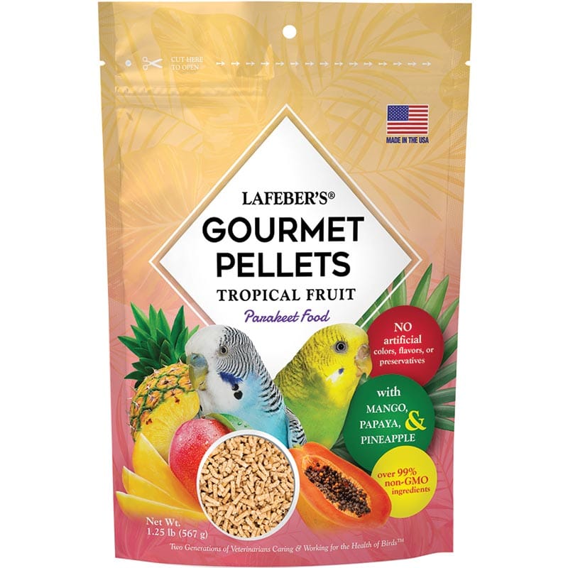 Lafeber Tropical Fruit Gourmet Pellets Parakeet 1.25 lb