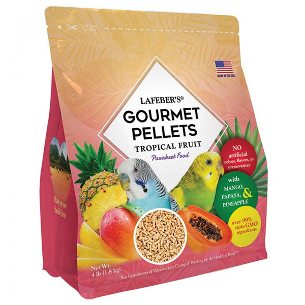 Lafeber Tropical Fruit Gourmet Pellets Parakeet 4 lb
