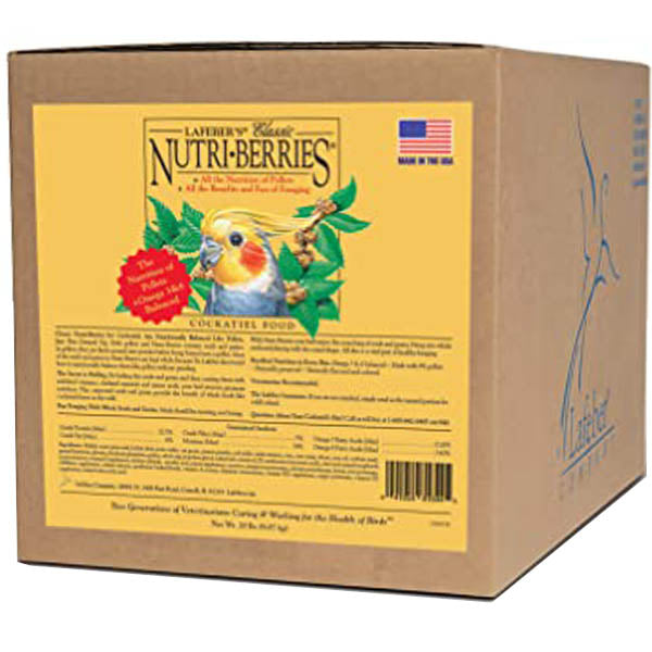 Lafeber Classic Nutri-Berries Cockatiel 20lb