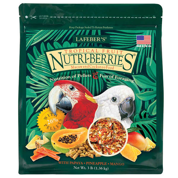 Lafeber Tropical Fruit Nutri-Berries Macaw 3 lb