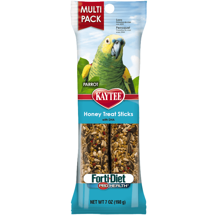Kaytee Forti-Diet Pro Health Honey Parrot Bird Treat Stick 3.5 oz