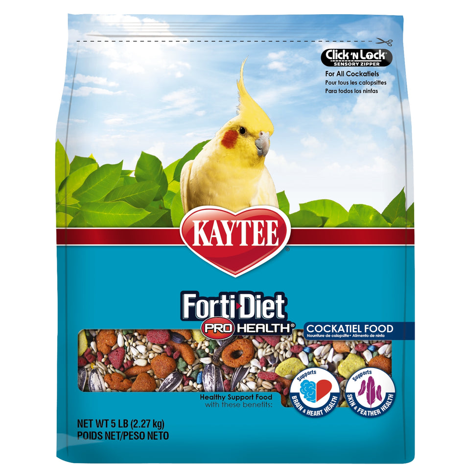 Kaytee Forti-Diet Pro Health Cockatiel Food 5 lb