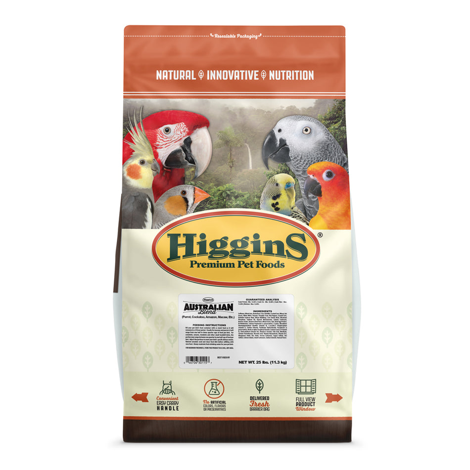 Higgins Australian Large Hookbill 25 lb