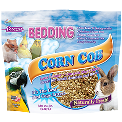 Brown's Bedding Corn Cob Small Animals and Bird Bedding 5.87 L