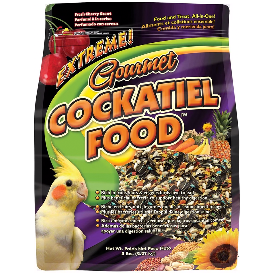 Brown's Extreme! Gourmet Cockatiel Food 5 lb