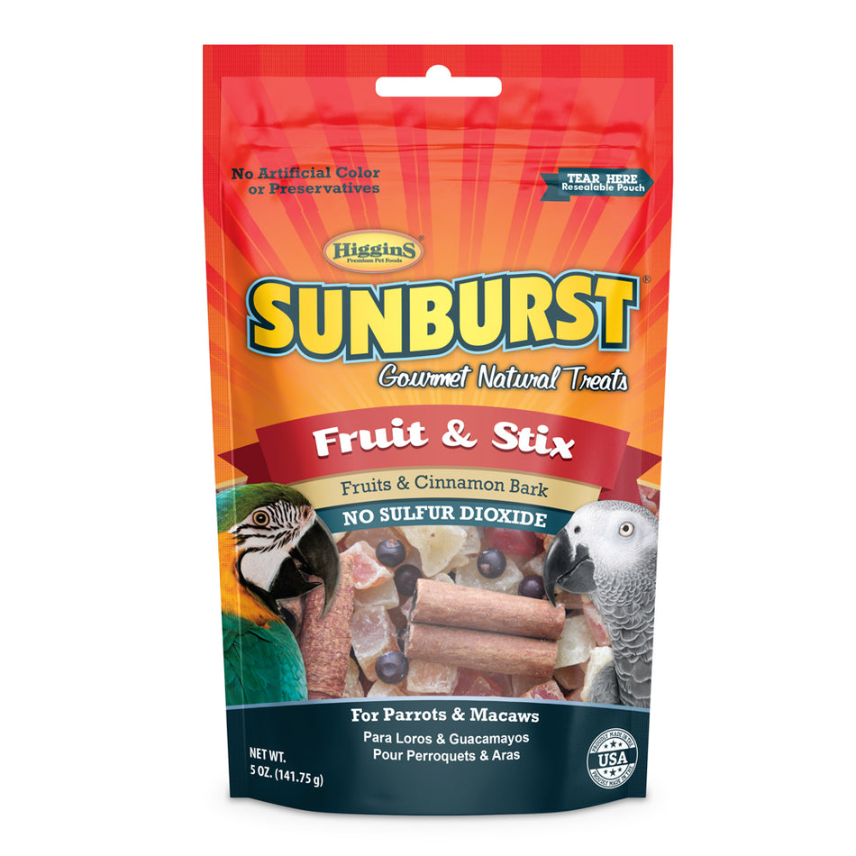 Higgins Sunburst Treats Fruit & Stix 5 oz