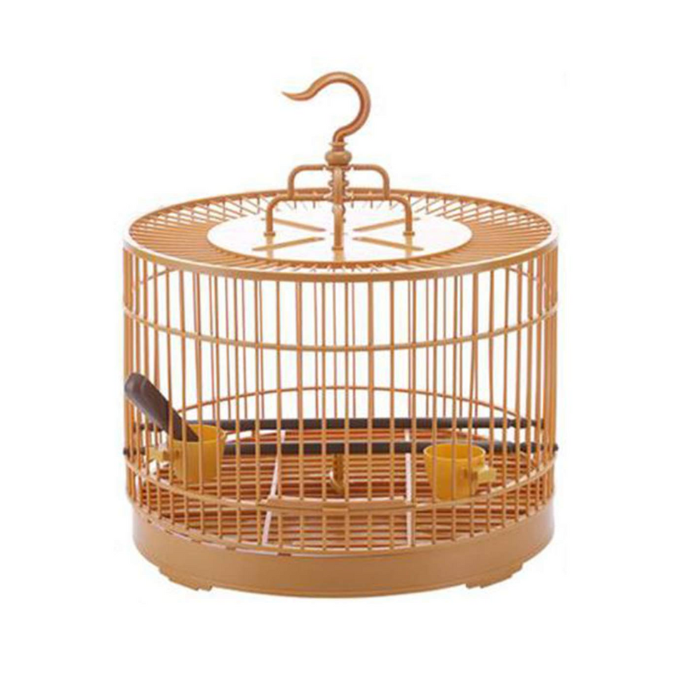 Song Bird Cage Small Round Plastic