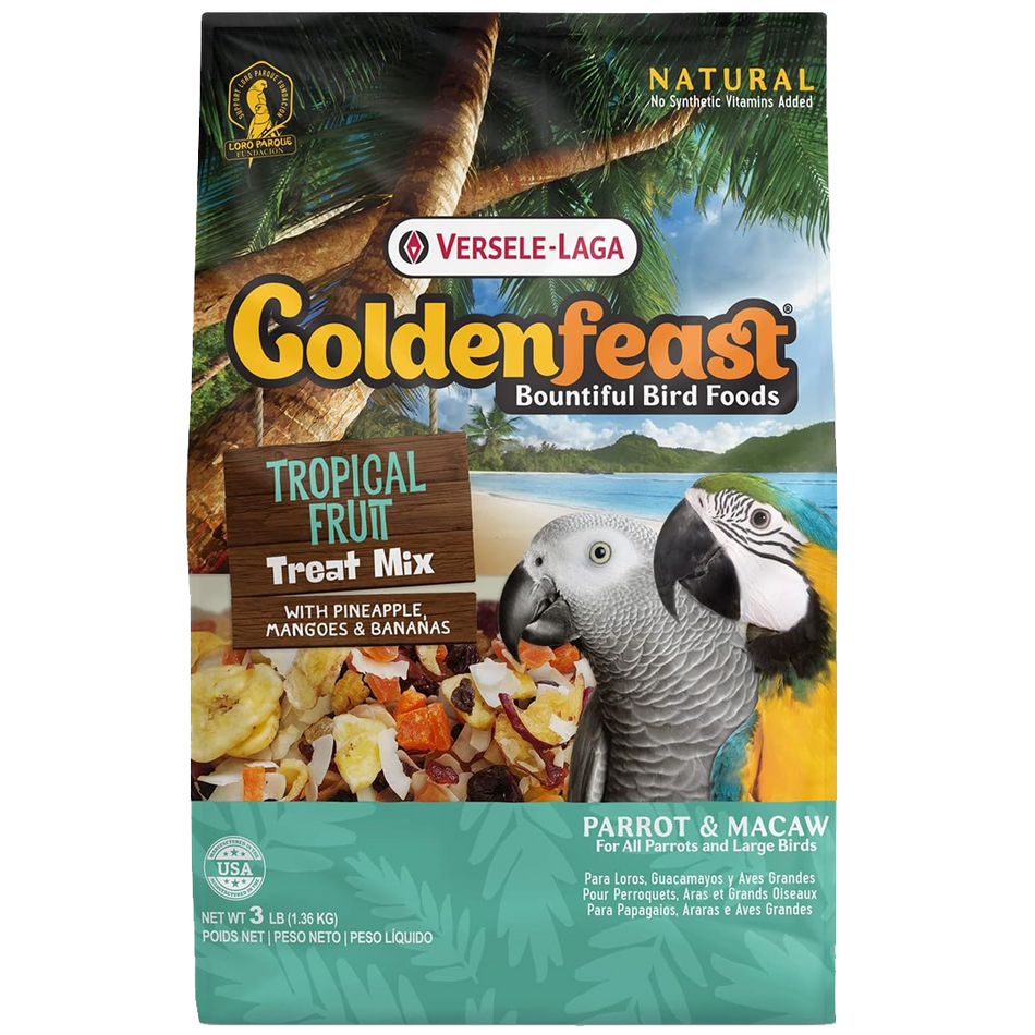 Goldenfeast Tropical Fruit Treat Mix 17.5 lb