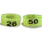 Numbered Bands Neon Yellow
