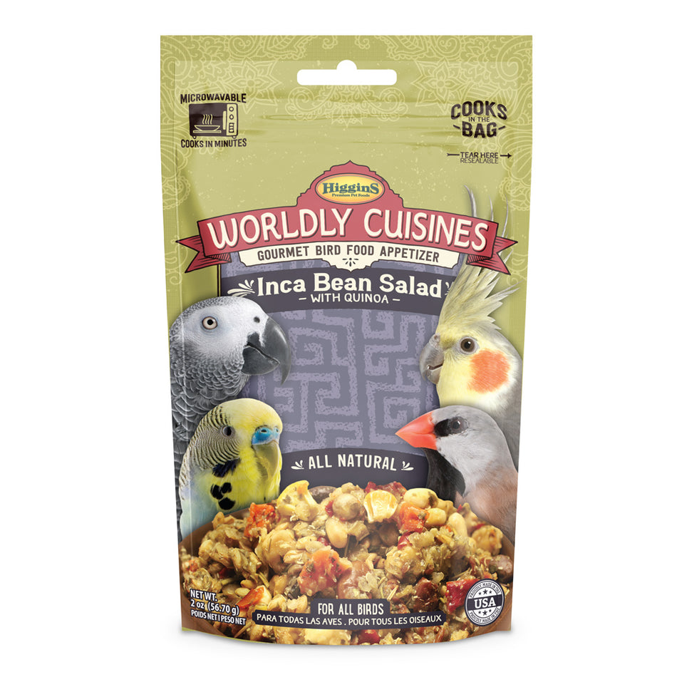 Higgins Worldly Cuisine Inca Bean Salad 13 oz