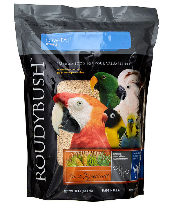 Roudybush Low Fat Maintenance Crumbles 10lb