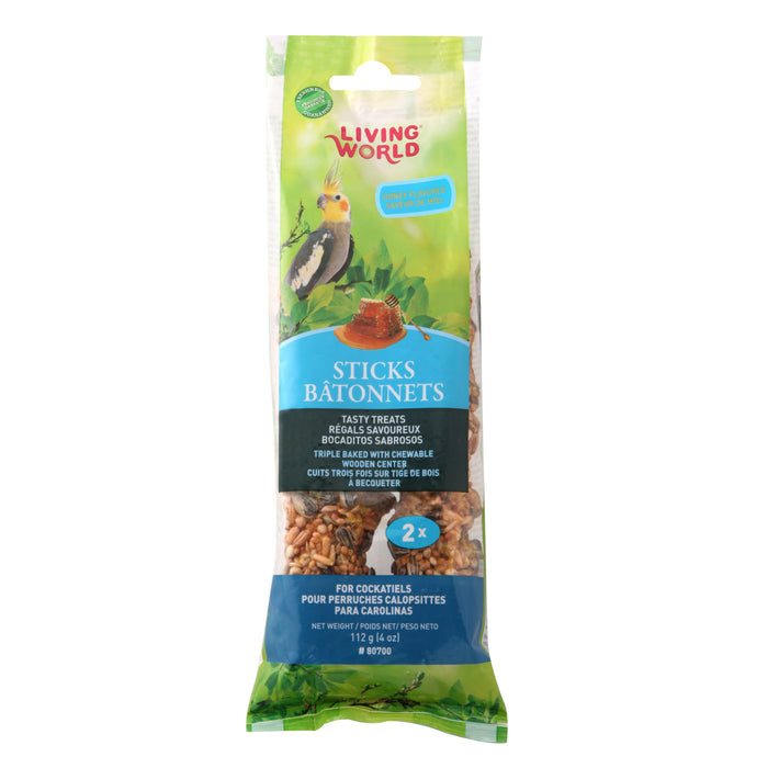 Hagen Living Cockateil Sticks (Honey Flavor)