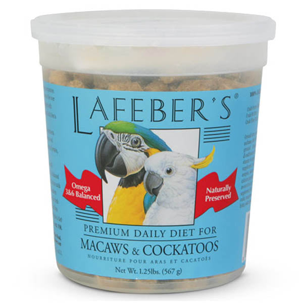 Lafeber Premium Diet Pellets Cockatoo/Macaw 1.25 lb