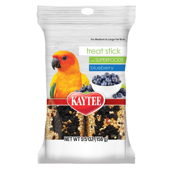 Kaytee Avian Superfood Treat Stick Blueberry 1ea/5.5 oz