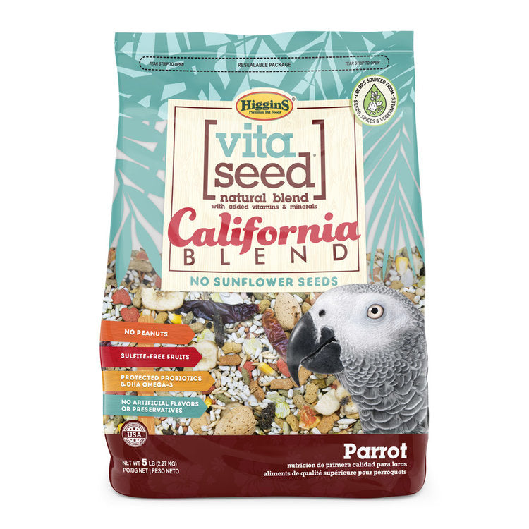 Higgins Vita Seed Cali Parrot 5 lb