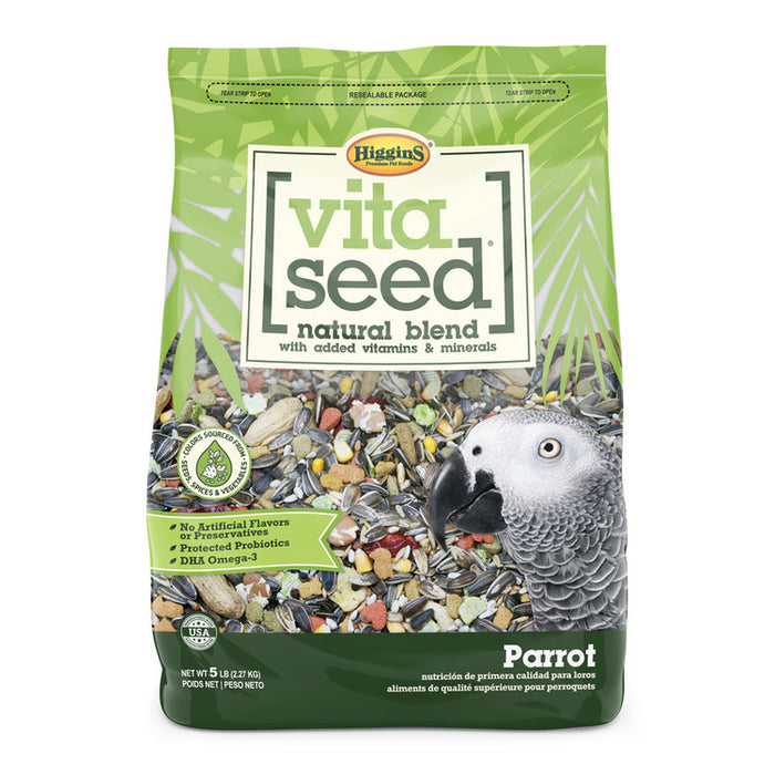 Higgins Vita Seed Parrot 25lb