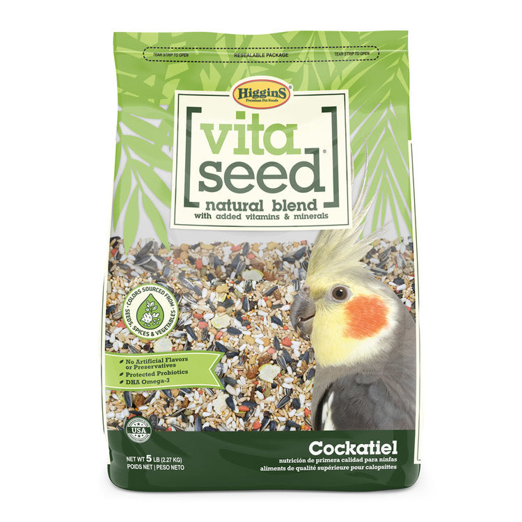 Higgins Vita Seed Cockatiel 25 lb