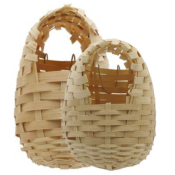 Hagen Living World Bamboo Bird Nest for Finches 5.9in x 4.7in