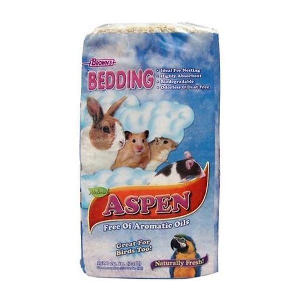 Brown's Aspen Small Animal & Bird Bedding - New York Bird Supply