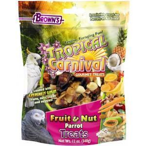 Browns Tropical Carnival Fruit and Nut Parrot Treat - New York Bird Supply