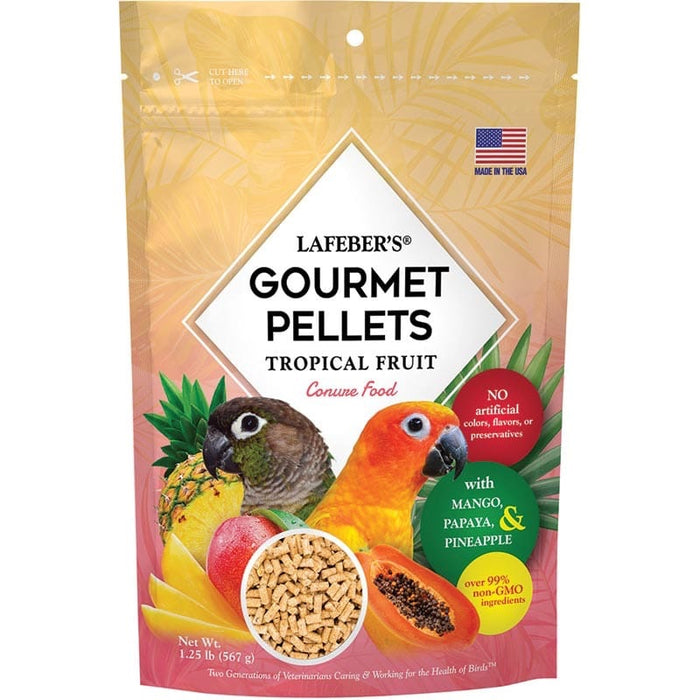 Lafeber Tropical Fruit Gourmet Pellets Conure 1.25lb