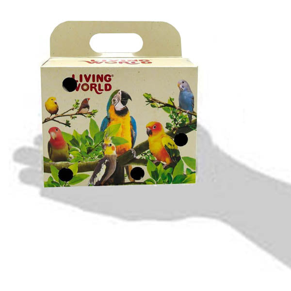 Hagen Living World Bird Carrier Cardboard Box — New York Bird Supply Wholesale
