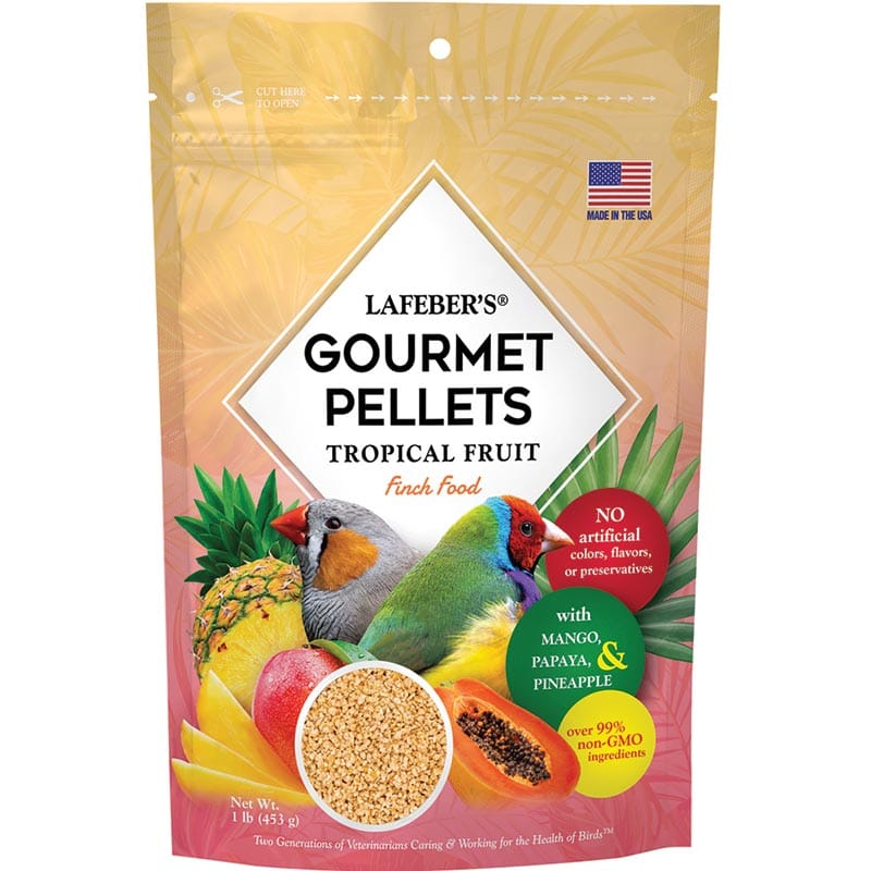 Lafeber Tropical Fruit Gourmet Pellets Finch 1 lb