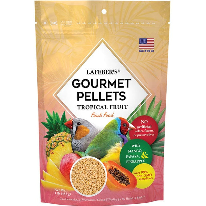 Lafeber Tropical Fruit Gourmet Pellets Finch 1lb