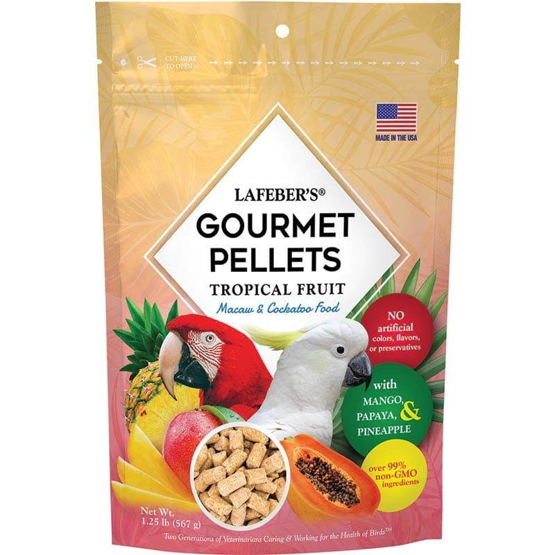 Lafeber Tropical Fruit Gourmet Pellets Macaw 1.25 lb