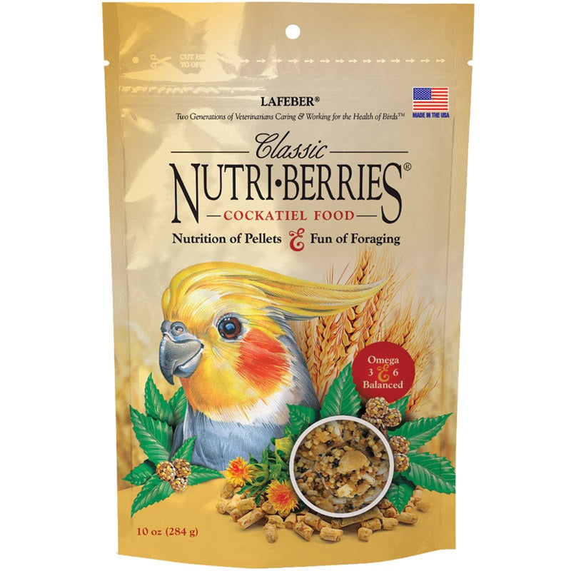 Lafeber Classic Nutri-Berries Cockatiel 10 oz